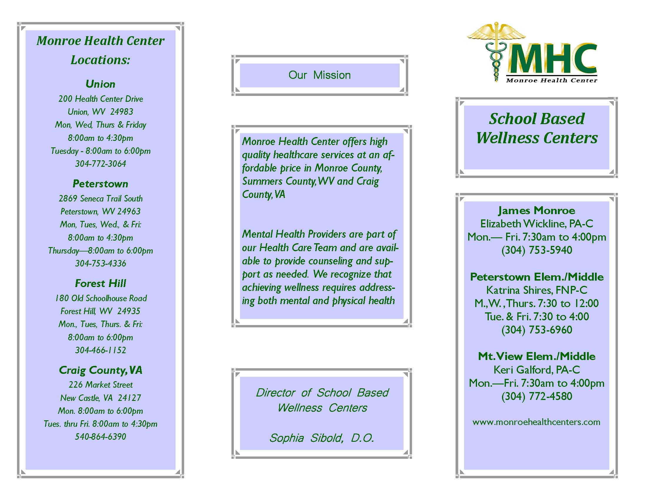 Wellness Center Brochure_Page_1 Wellness Center Brochure_Page_1